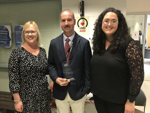 NCCAT attends honoring of Chapel Hill High School teacher | NCCAT